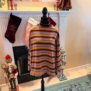 ODDY Multicolor Striped Sweater